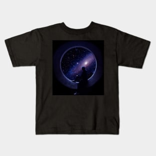 Window to the Universe Kids T-Shirt